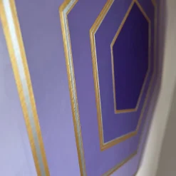 Pannello Decorativo Ottagonale Freedom Viola