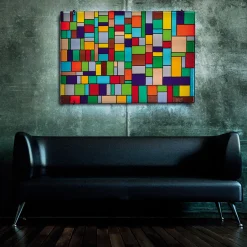 Pannello decorativo policromo Gardens