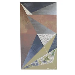 Pannello decorativo Triangolazioni Uno di Mascia Meccani