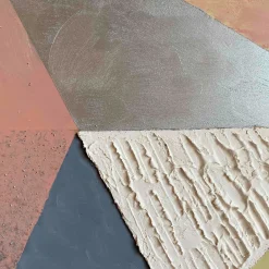 Pannello decorativo Triangolazioni Uno di Mascia Meccani