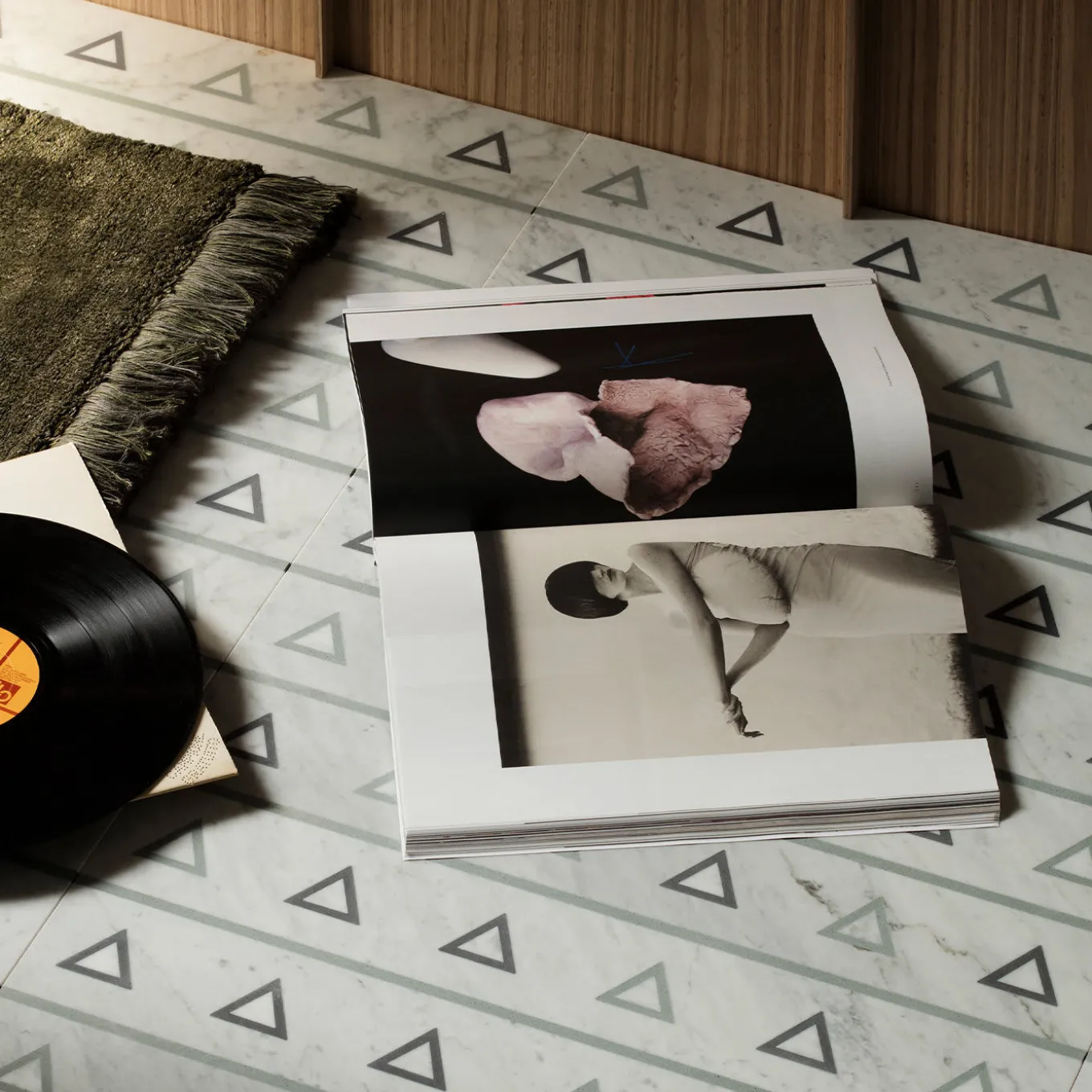 Pannello in marmo Standard Geometries Triangles di David/Nicolas