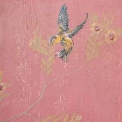 Paravento pieghevole Otello con motivi floreali