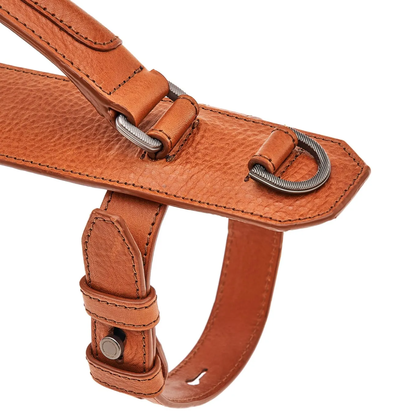 Passion Supporto per tappetino da yoga in pelle marrone