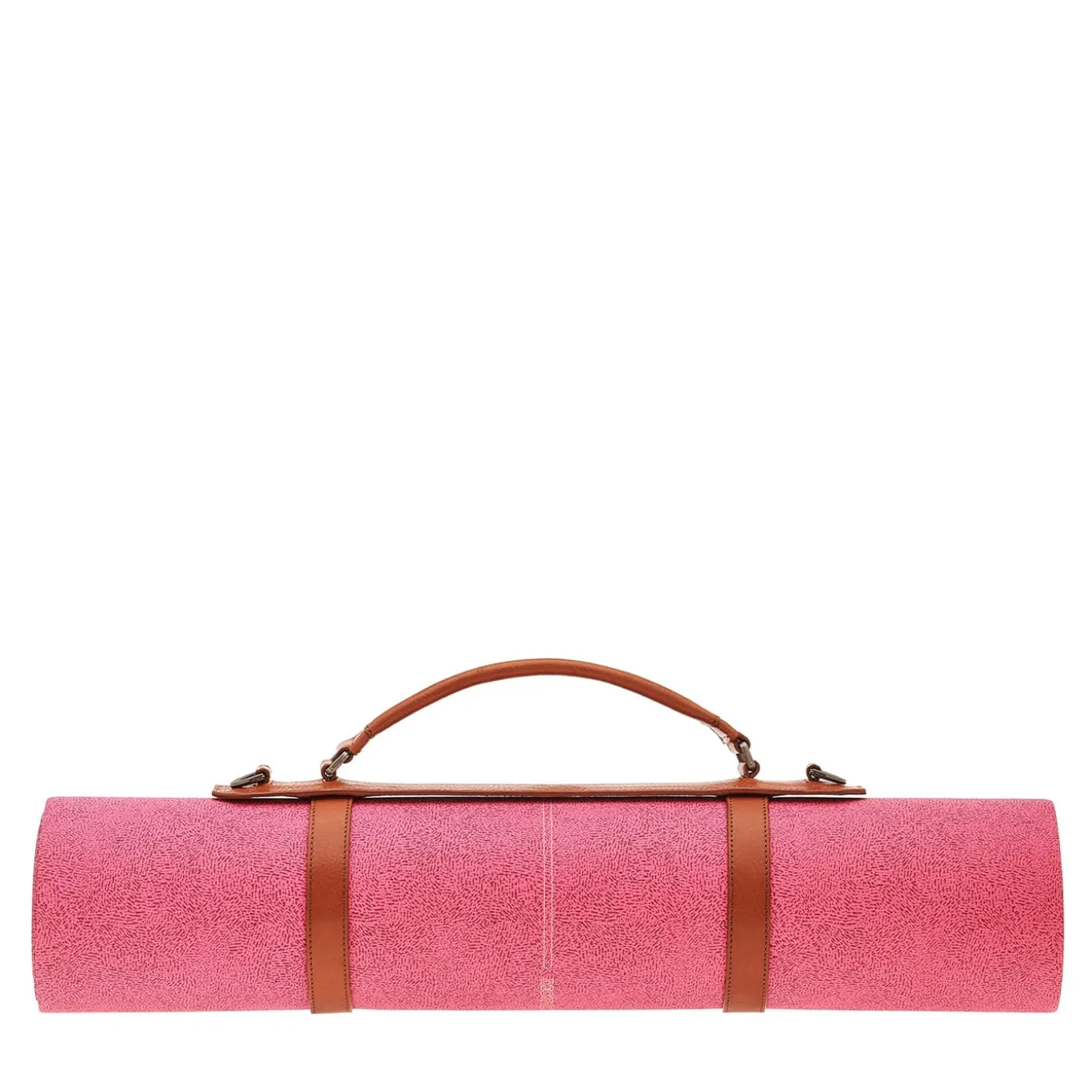 Passion Supporto per tappetino da yoga in pelle marrone