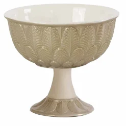 PAVONE PICCOLO PORTAFRUTTA - BEIGE