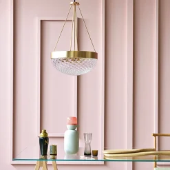 Pendant in ottone Rays di Matteo Zorzenoni