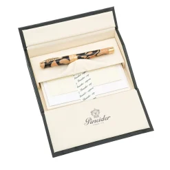 Penna a sfera media Rock Dune con finiture dorate