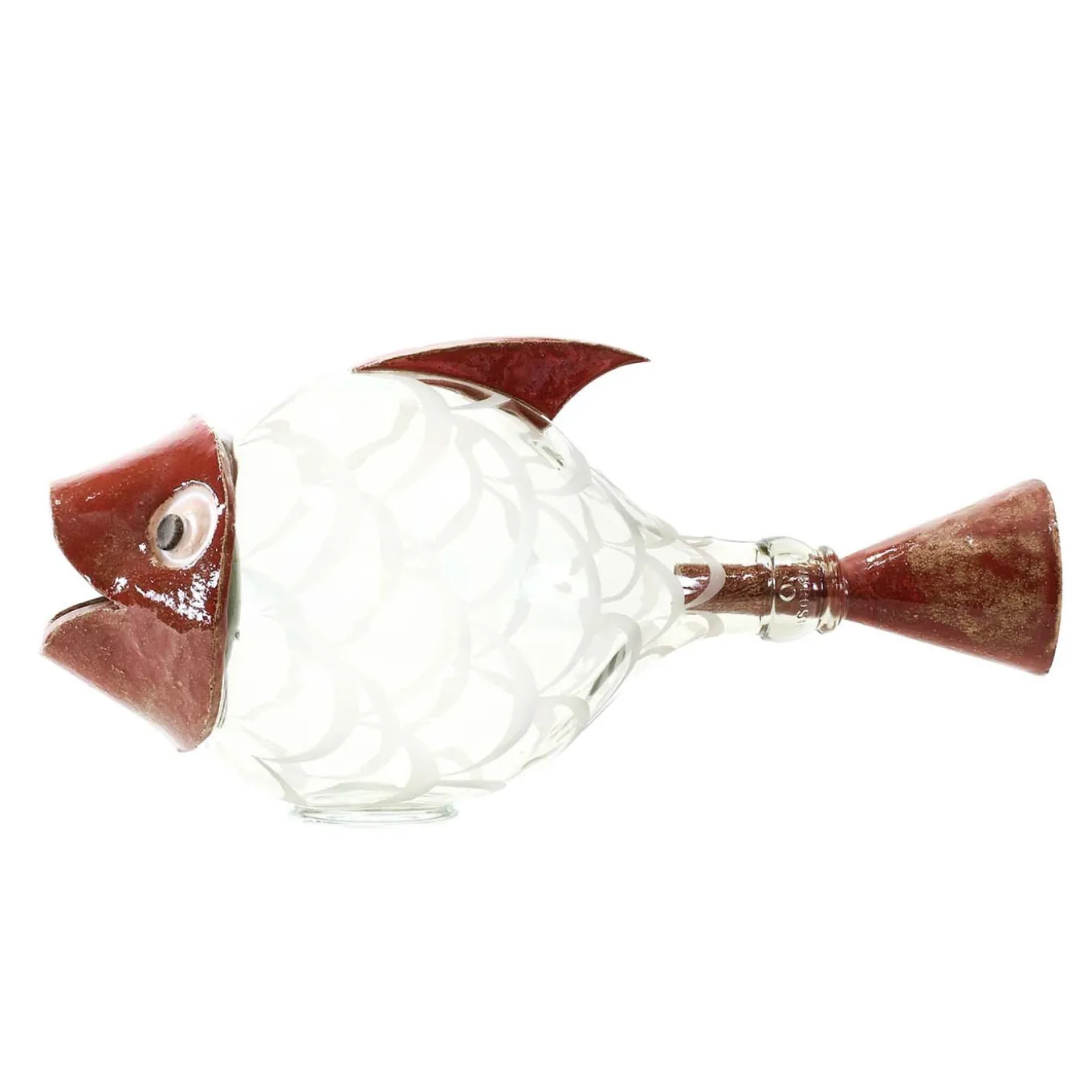 Pesce Palla Rosso Scultura