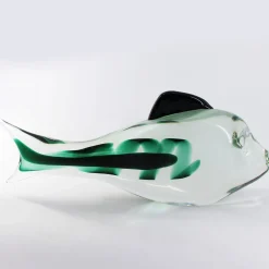Pesce sommerso Scultura in vetro di Murano