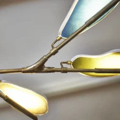 Petalux Lampada da parete grande policroma