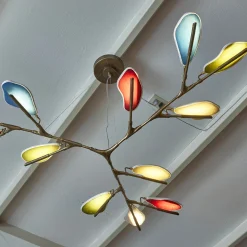 Petalux Lampada da parete grande policroma