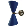 Petra M281 Lampada da parete a 2 luci blu