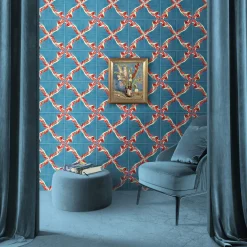 Piastrella policroma "Gladioli" di Van Gogh