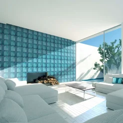 Piastrella quadrata Roma verde