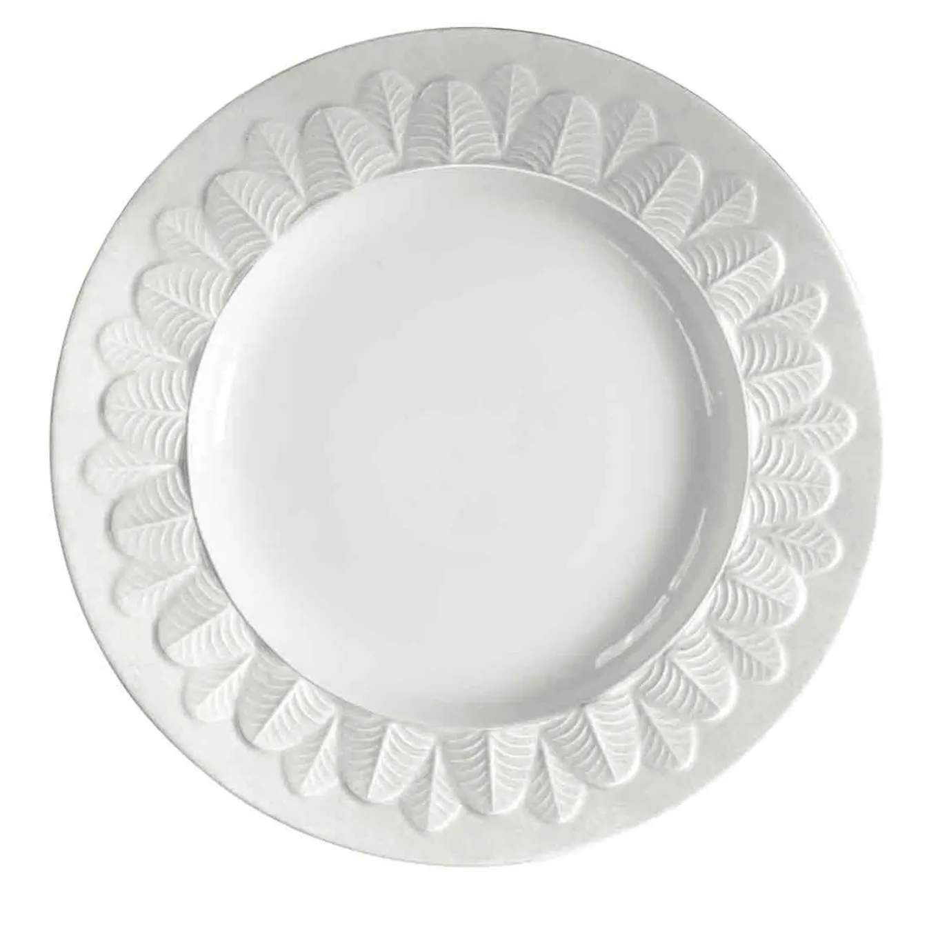 PIATTO DA DESSERT PAVONE - BIANCO #3