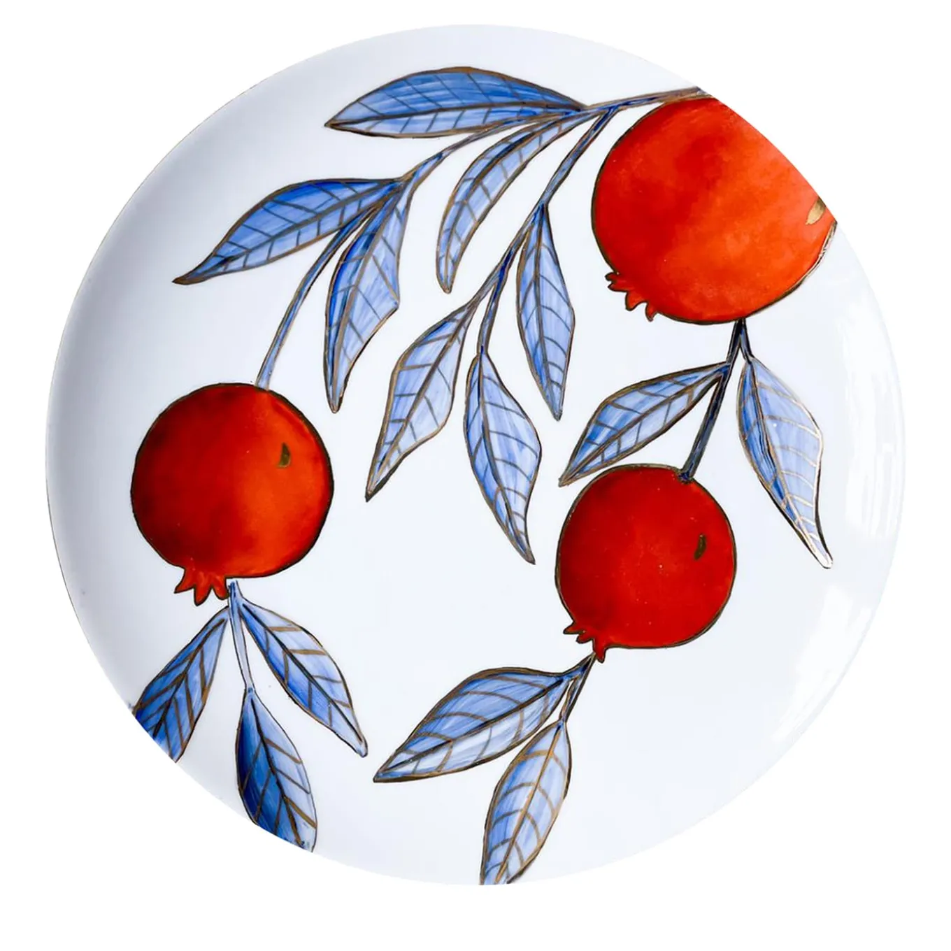 Piatto da portata Cora policromo