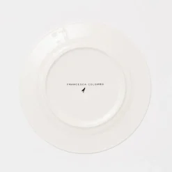 Piatto da pranzo policromo Bird Song #2