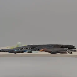 Piatto decorativo bianco