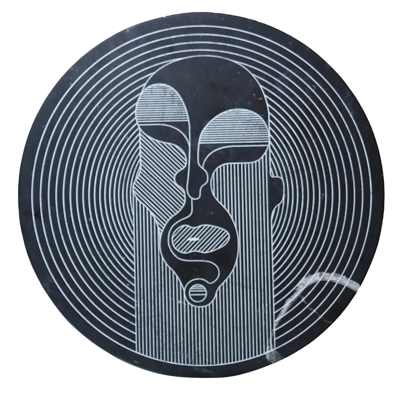 Piatto decorativo Marblelous XIII di Federico Pepe