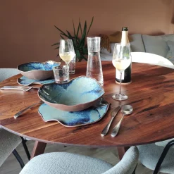 Piatto fondo Blue Cosmosis