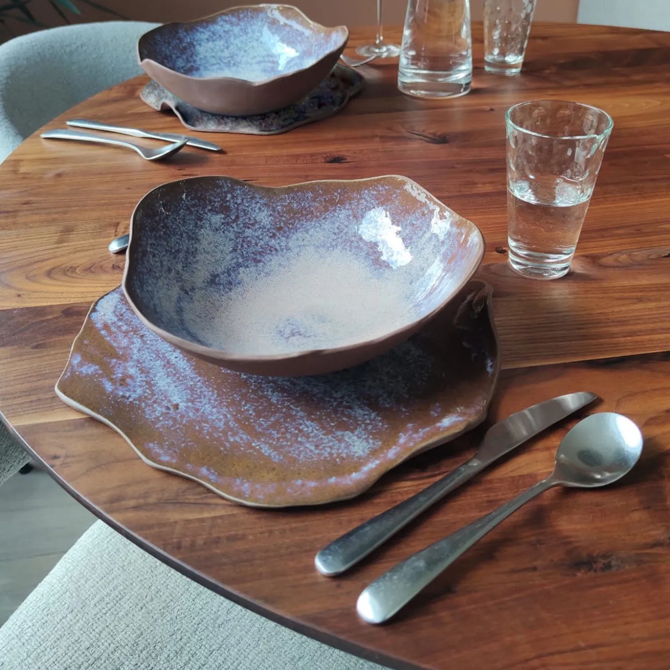 Piatto fondo Pink Cosmosis