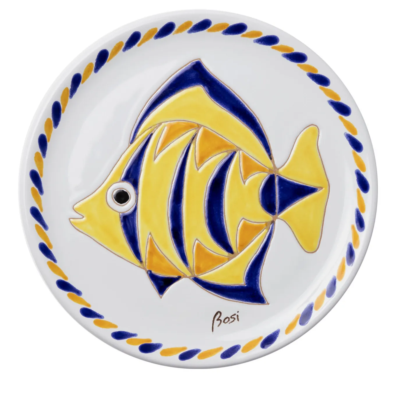Piatto I Pesci #3 di Giorgio Bosi