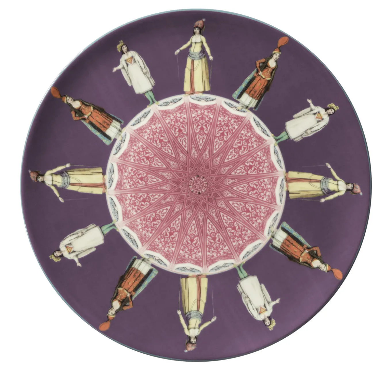 Piatto in porcellana Costantinopoli 1