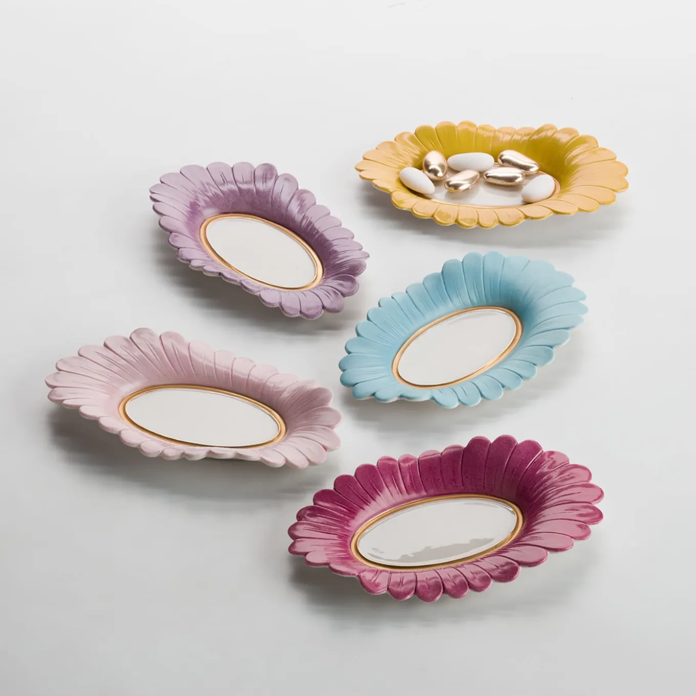 Piatto laterale Deasy rosa