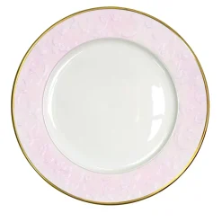 PIATTO PIANO TAORMINA - ROSA E ORO