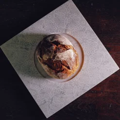 Piatto Q in marmo bianco di Carrara Venezia