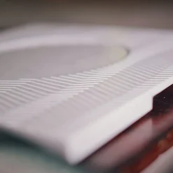 Piatto Q in marmo bianco di Carrara Firenze