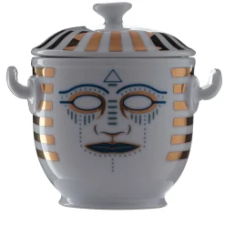 Pi-Atum, piccola borsa termica/secchiello per il ghiaccio con ciotola e coperchio