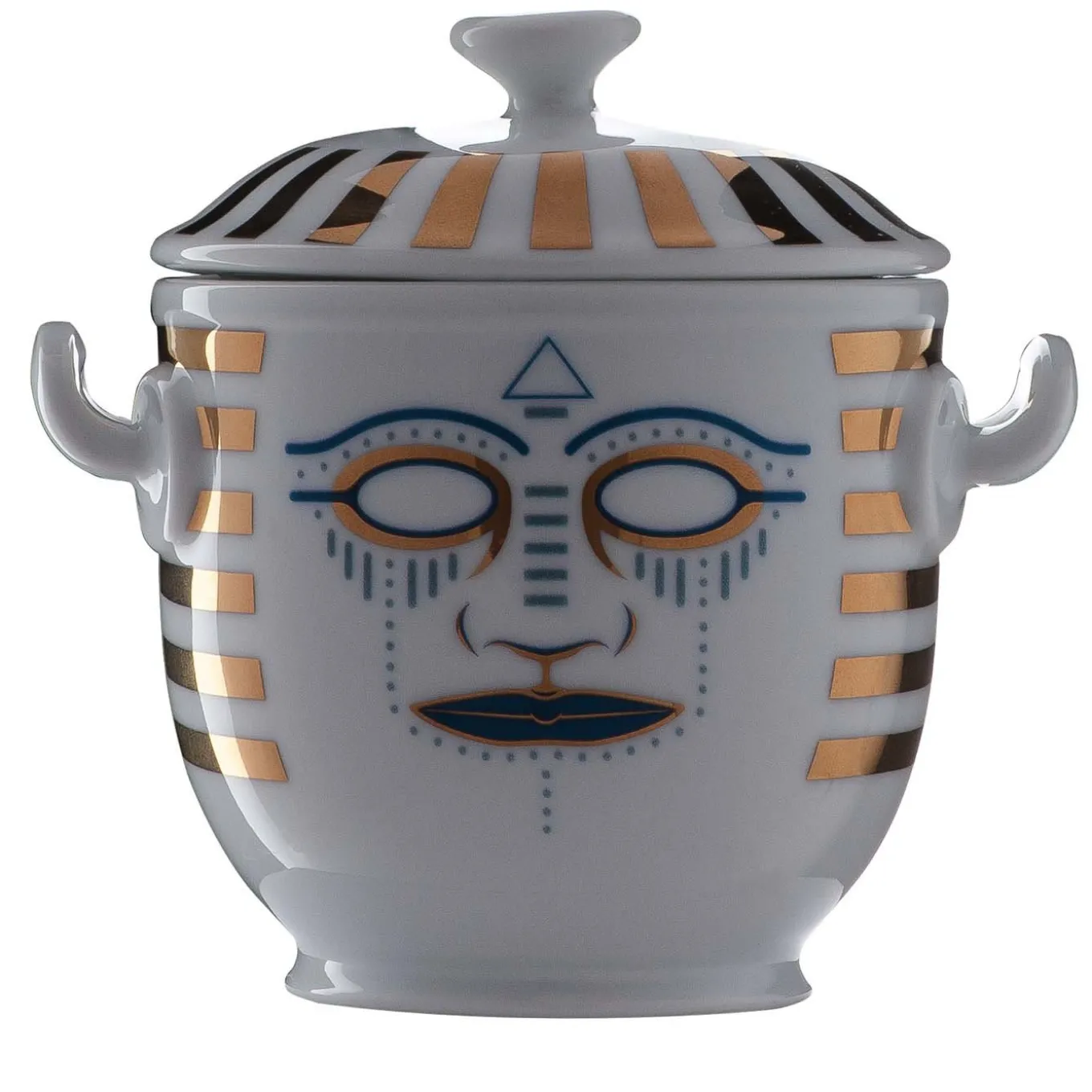 Pi-Atum, piccola borsa termica/secchiello per il ghiaccio con ciotola e coperchio