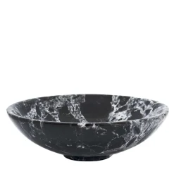 Piccola fruttiera in marmo nero