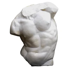 Piccola scultura di torso di Gaddi