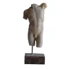 Piccola scultura di torso maschile in marmo