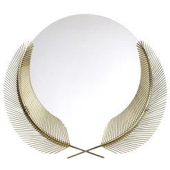 Piccolo specchio in bronzo Sunset di Nika Zupanc