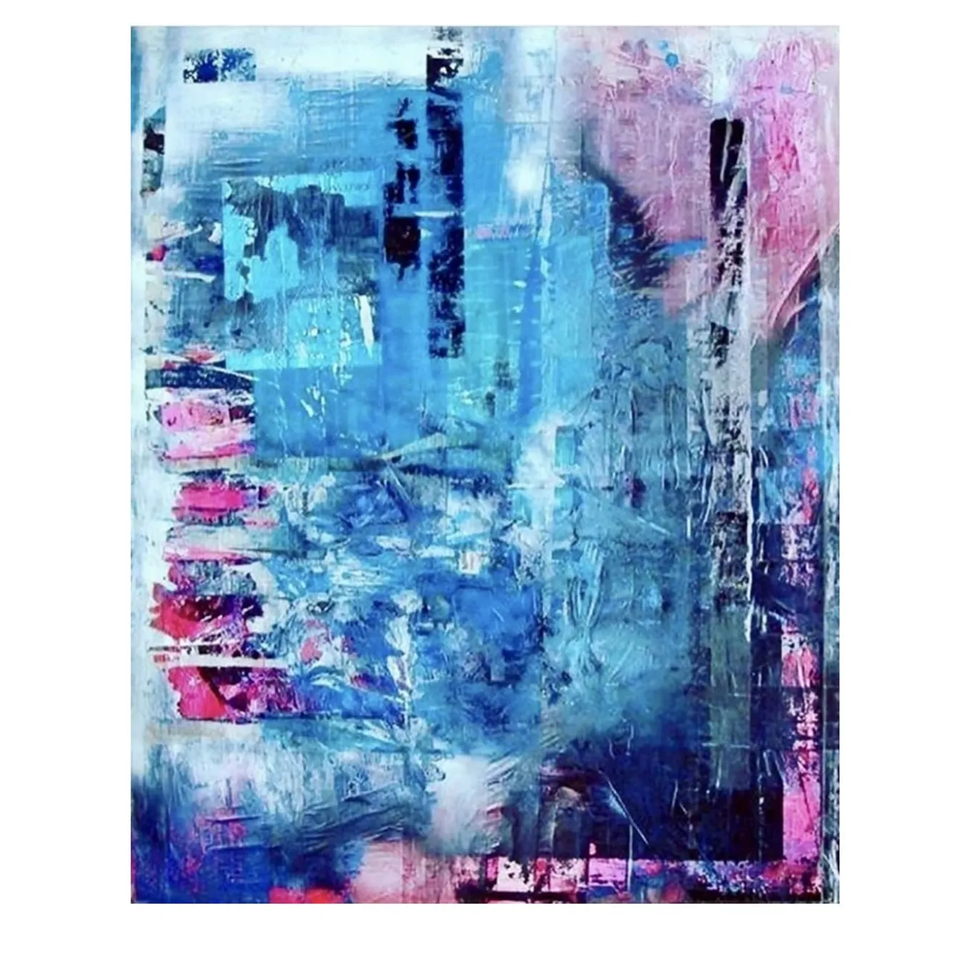 Pittura mista policroma di New York