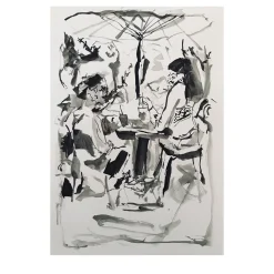 Pittura su carta senza titolo #5