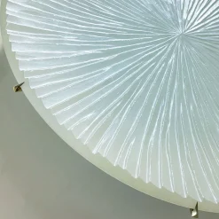 Placca a parete concava bianco perla