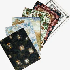 Plaid in velluto con acrobata e soffitto