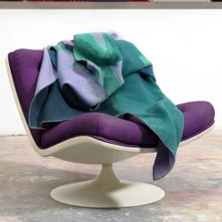 Plaid Jacquard Breeze in Lana Merino e Cashmere di Draga&Aurel