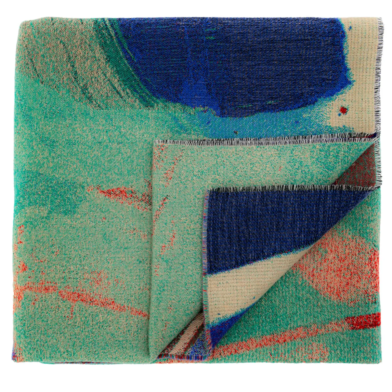 Plaid Jacquard Flux in Lana Merino e Cashmere di Draga&Aurel