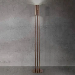 21513/P-M Lampada da terra in bronzo
