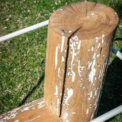 Poltrona Anti-Comfort Lei White di Andrea Branzi