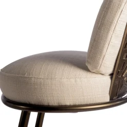 Poltrona bianca anni '70