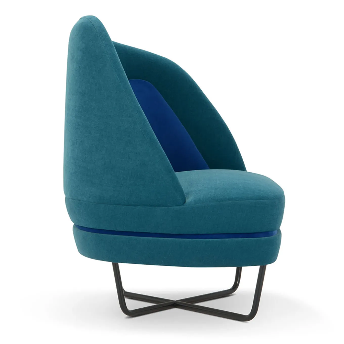 Poltrona Bixib Blue di Luca Alessandrini