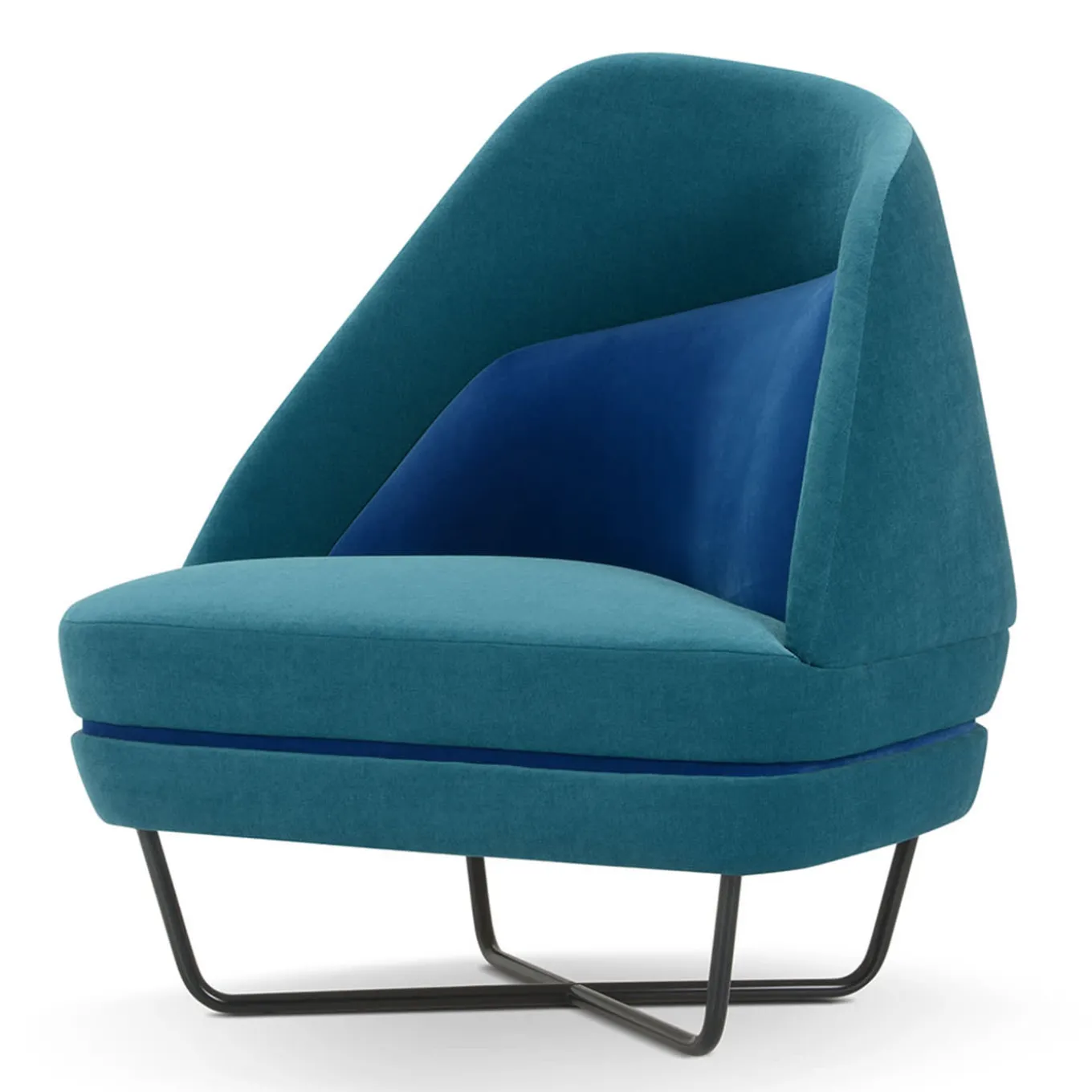 Poltrona Bixib Blue di Luca Alessandrini