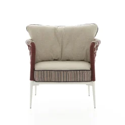 Poltrona da esterno Eva Vertical Ropes di Antonio Marras