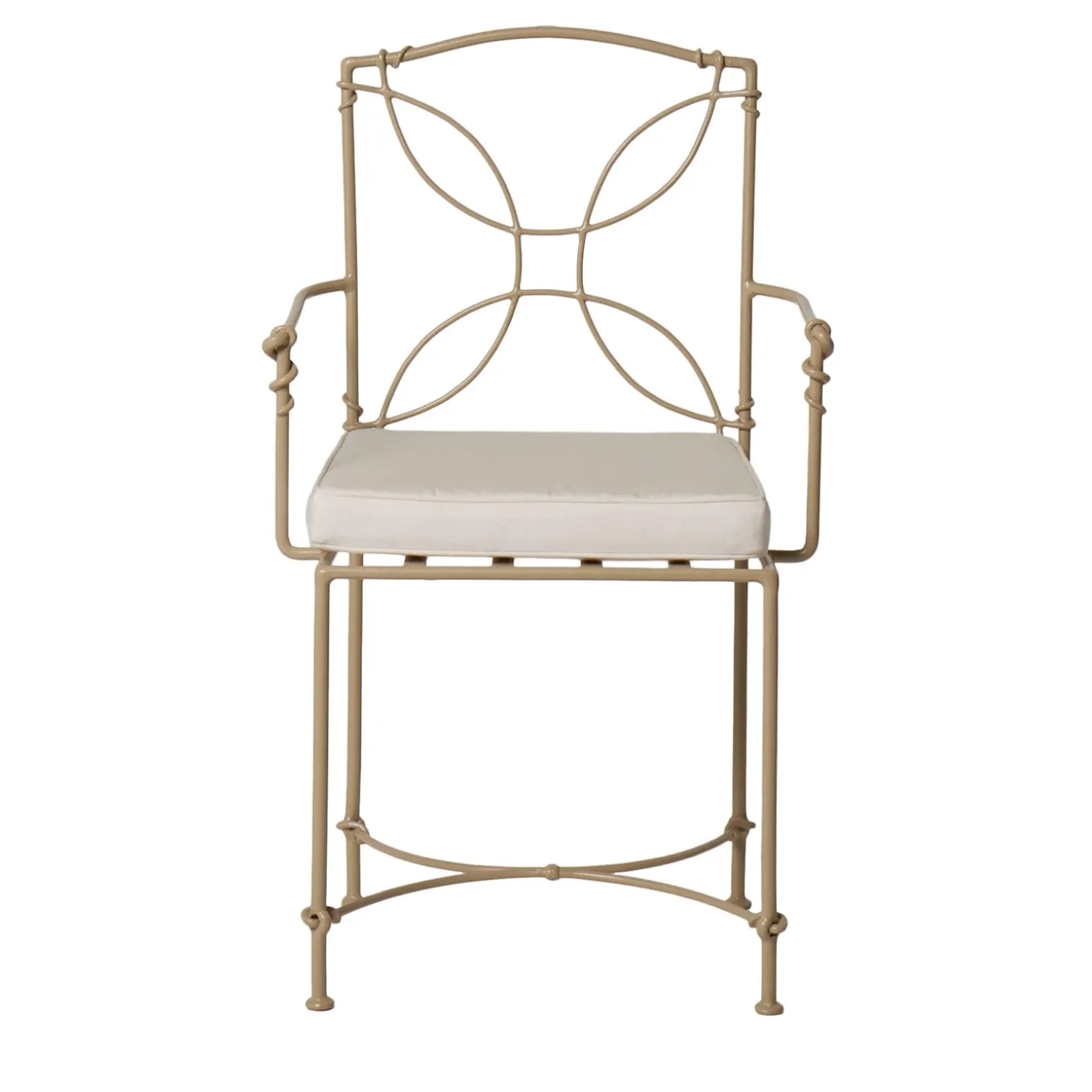 Poltrona da esterno Lotus in ferro